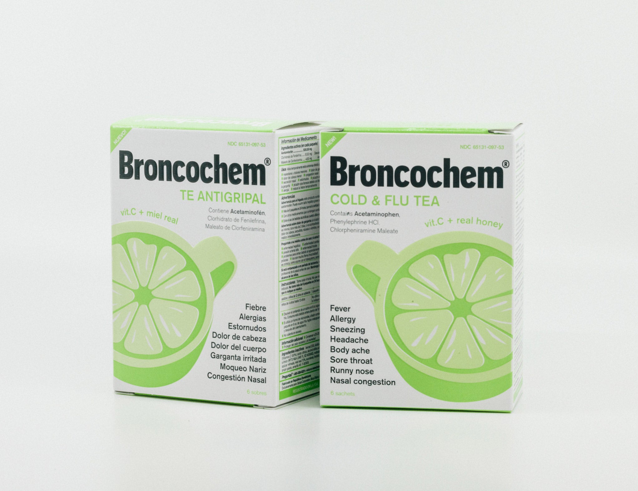 Broncochem Cold & Flu Tea (6 Packets)